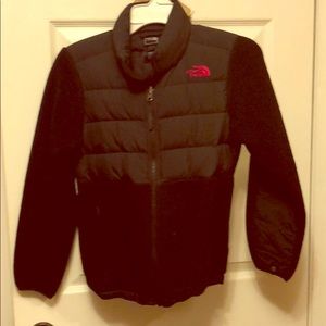 Girls authentic north face puffer jacket